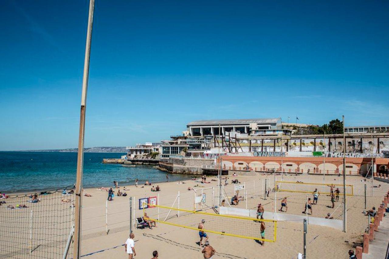 T2 - Plage Des Catalans - Cosy Apartamento Marselha Exterior foto