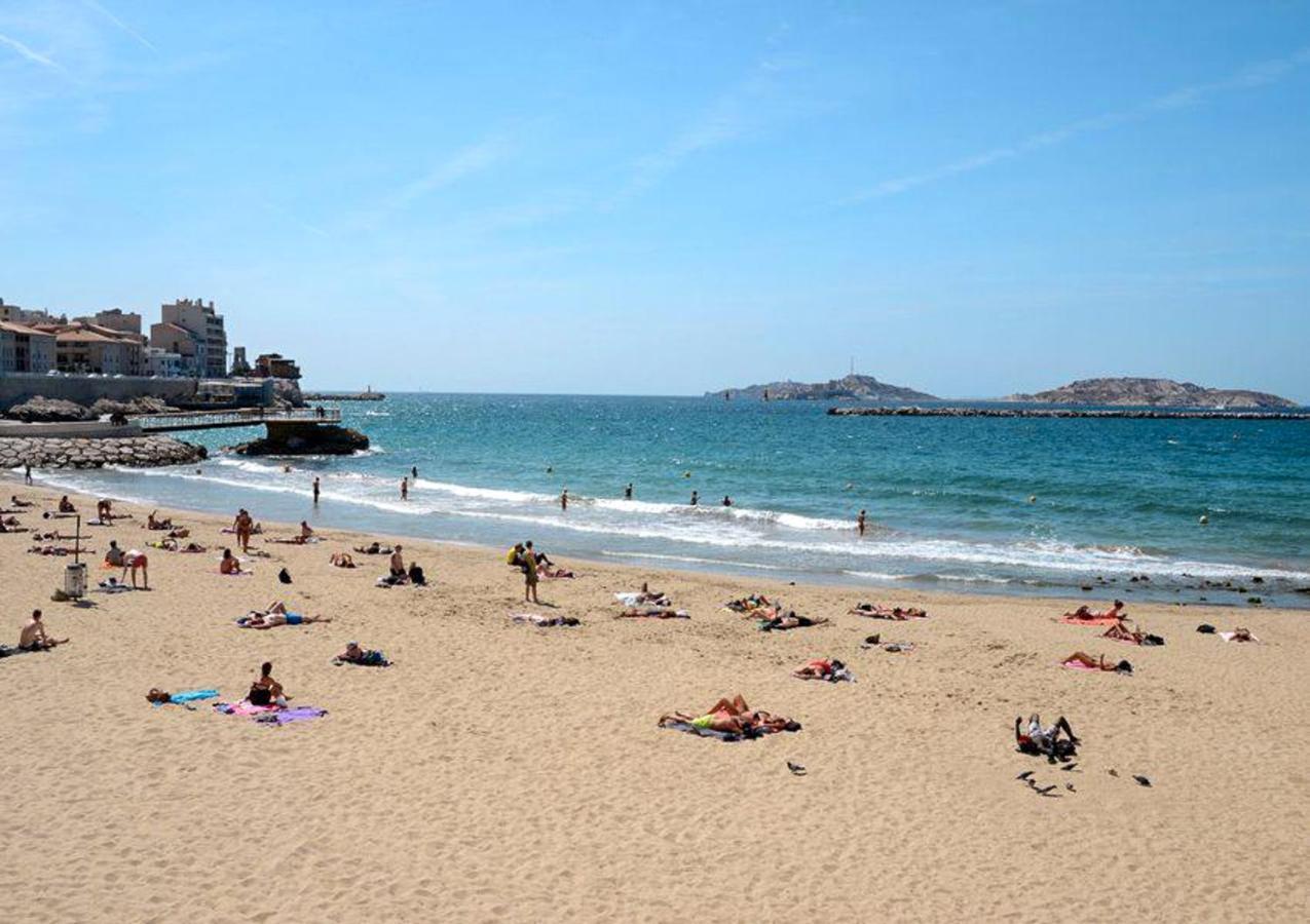 T2 - Plage Des Catalans - Cosy Apartamento Marselha Exterior foto
